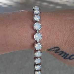 Opal Touchstone Swarosvki Crystal Bracelet